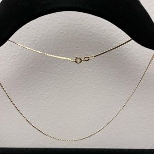 Gold S Chain Necklace 14k
